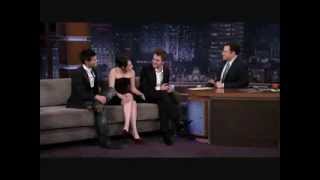 Interview with Kristen Stewart Robert Pattinson and Taylor Lautner ♥  Part One [upl. by Abihsot]