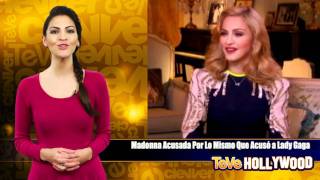 Madonna Acusada Por Lo Mismo Que Acusó a Lady Gaga [upl. by Charie]