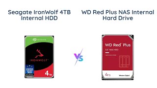 Seagate IronWolf vs WD Red Plus Which Ones Wins the Battle [upl. by Saixela]