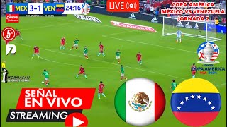 México vs Venezuela En Vivo 🔴🔴JUEGO Hoy mexico vs venezuela ✅Partido MEXICO TV Azteca 7 y TUDN [upl. by Asilad]