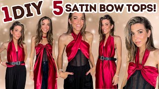 Make Your Own 5in1 BOW Top  DIY w Orly Shani [upl. by Elagiba]