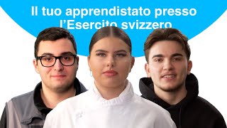 Il tuo apprendistato presso l’Esercito svizzero [upl. by Sugna]