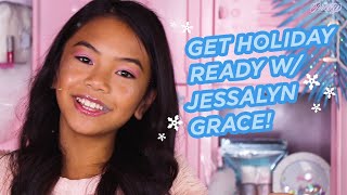 Holiday makeup Look with Jessalyn Grace  Petite ‘n Pretty [upl. by Pubilis]