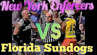 S1 Ep2 New York Enforcers vs Florida Sundogs [upl. by Nesbitt]