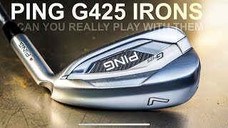 PING G425 IRONS CAN YOU PLAY THESE IRONS ON THE GOLF COURSE [upl. by Sharma]