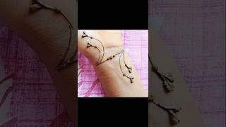 Best bracelet tattoo simple mehndi for girls 🥰♥️shortsvideo shots simplemehndi bracelet [upl. by Ynitsed980]