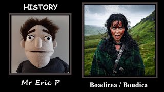 Eric P  History  Boadicia  Boudica  history Romans comedy [upl. by Nya633]