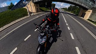 Ducati Streetfighter V4S Moscow ride [upl. by Retha319]