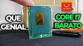 CORE I7 BARATO DO ALIEXPRESS PROCESSADOR DE NOTEBOOK EM PC COMO FUNCIONA [upl. by Nytsirt]