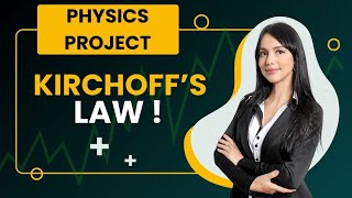 Kirchoffs Law class 12 physics investigatory project  kirchoffslaw physicspractical physics [upl. by Linc771]