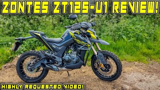 Zontes ZT 125U1 Motorcycle Review [upl. by Rivy389]