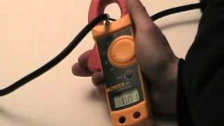 HowTo use a clampon ammeter [upl. by Widera621]