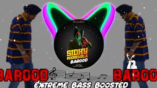 Barood Extreme Bass Boost Sidhu moosewala  Punjabi song  Warning ⚠️sidhumoosewala [upl. by Epperson691]