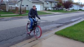 Today I Finished My Motorized Bicycle  First Day Rides [upl. by Diraj]