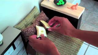 How to Make a Doll Bed Easy  Doll Crafts [upl. by Siffre]