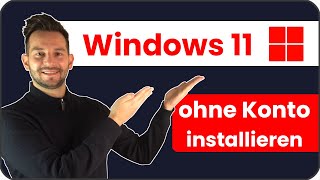 Windows 11 ohne Microsoft Konto installieren  Windows 11 ohne Internet installieren [upl. by Garris]