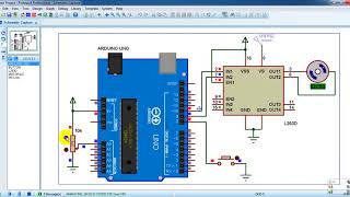 Arduino DC motor control simulation [upl. by Melanie]