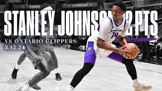 Stanley Johnson 22 PTS amp 8 REB vs Ontario Clippers 31224  Stockton Kings Highlights [upl. by Leunad]