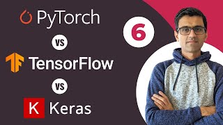 Pytorch vs Tensorflow vs Keras  Deep Learning Tutorial 6 Tensorflow Tutorial Keras amp Python [upl. by Kcirtemed]