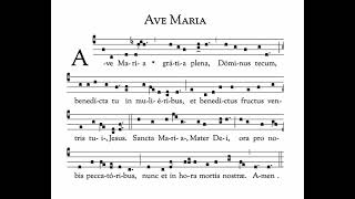 Ave Maria  Gregorian Chant [upl. by Giusto617]