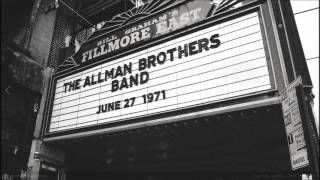 Allman Brothers Band  closing Fillmore East WNEW FM Pete Fornatale  phophetic Remarks [upl. by Axia673]