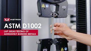 ASTM D1002  Lap Shear Testing of Adhesively Bonded Metals [upl. by Duky250]