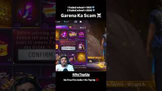 Free fire garena ka scam ll bhai yah Banda bahut hi achcha bol raha hai yaar top up mat karo shorts [upl. by Noonan728]