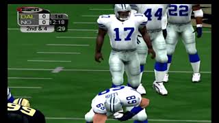 NFL 2K3 Saints vs Cowboys [upl. by Odnumde]