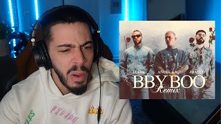 REACCION iZaak Jhayco Anuel AA  BBY BOO Remix Official Video [upl. by Letnoj23]