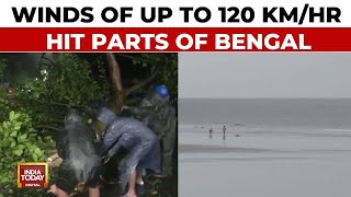 Cyclone Remal News Over 1 Lakh People In Bengal Evacuated 394 Flights Suspended At Kolkata Airport [upl. by Lyon]