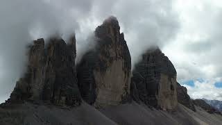 Just some drone footage of trecimedilavaredo dolomites hiking [upl. by Edwina]