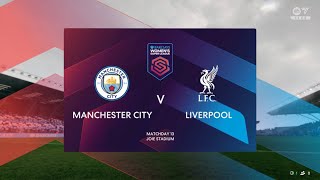 FC 25  Manchester City 1  2 Liverpool Women  Barclays Womens Super League  MD 13  2627 [upl. by Libnah]