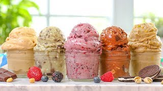 5 EASY Vegan quotIce Creamquot Recipes  Dairy Free Summer Desserts [upl. by Acassej]