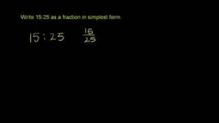 DESARROLLO DE MATEMÁTICAS 86  RAZONES COMO FRACCIÓN EN FORMA REDUCIDA [upl. by Avevoneg]