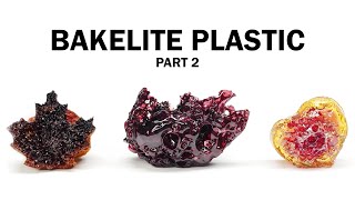 Making bakelite plastic Part 2 [upl. by Stefanie910]