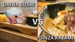 Miglior SUSHI vs miglior RAMEN a TOKYO  Ep 03 🍣🍜 [upl. by Ledeen994]