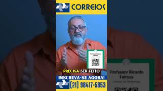 🛺Concurso Correios 2024 Preparatório Presencial Teresópolis RJ 🚛 [upl. by Kip]