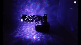 How to Make Star Projector from cans and LEDs [upl. by Lubba]