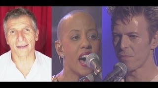 My Taratata  Nagui  David Bowie amp Gail Ann Dorsey quotUnder Pressurequot Live 1995 [upl. by Olivie]