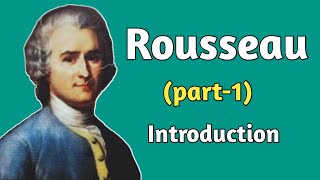 Rousseau political thought  Philosophy of rousseau in hindi [upl. by Lodnar422]