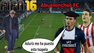 ABUELONCHOS FC  Thiago Silva ponte una txapela  FIFA 16 UT Ultimate Team [upl. by Quillon]