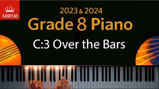 ABRSM 2023 amp 2024  Grade 8 Piano exam  C3 Over the Bars  J P Johnson [upl. by Nive]