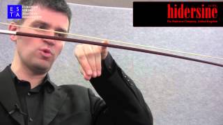 VIOLIN BOWS EXPLAINED by a PRO  Violin Tips and Techniques [upl. by Rasecoiluj613]