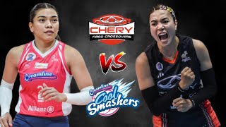 CHERY TIGGO vs CREAMLINE  REINFORCED CONFERENCE LIVE SCORE  JULY 30 2024 [upl. by Braasch]