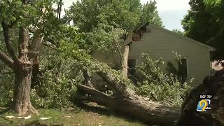 Storm cleanup underway in Buchanan County [upl. by Sobmalarah]