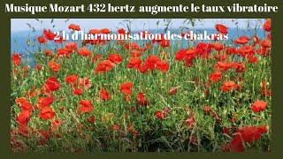 Musique Mozart 432 hertz music 432 hertz positive augmente le taux vibratoire⭐⭐ [upl. by How587]