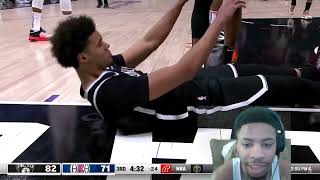 Nets vs Clippers Highlights Reaction  Clippers TUFF [upl. by Fernand]