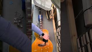 Cleaning a 12 string 🫡🧼 luthier repair guitar music [upl. by Anitsyrhc596]