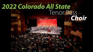 2022 Colorado All State Choir  AUDIO ONLY [upl. by Yraek]