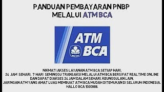 Video Pembayaran PNBP atau Tagihan Billing Karantina Ikan Via Atm Internet Banking dan EDC BCA [upl. by Rebm]